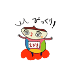 くり毛すたすた（個別スタンプ：36）