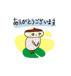 くり毛すたすた（個別スタンプ：38）