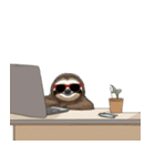 サングラスナマケモノ（個別スタンプ：1）