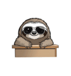 サングラスナマケモノ（個別スタンプ：4）