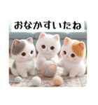 [大きな文字のスタンプ]☆カーネーション（個別スタンプ：5）