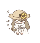 女の子のゆるっと日常スタンプ2（個別スタンプ：3）