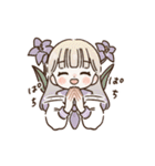 女の子のゆるっと日常スタンプ2（個別スタンプ：4）