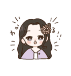 女の子のゆるっと日常スタンプ2（個別スタンプ：9）