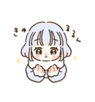 女の子のゆるっと日常スタンプ2（個別スタンプ：16）