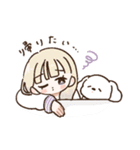 女の子のゆるっと日常スタンプ2（個別スタンプ：18）