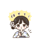 女の子のゆるっと日常スタンプ2（個別スタンプ：24）