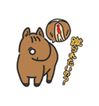 ゆるいウマのスタンプ2（個別スタンプ：29）