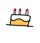 母の日・父の日祝い用のスタンプ（個別スタンプ：6）