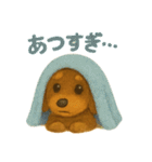 チョコタンダックスラムの夏スタンプ（個別スタンプ：29）