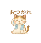 ぽてぽてねこスタンプ（個別スタンプ：22）