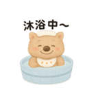 育児で使える赤ちゃんウォンバットの日常（個別スタンプ：3）