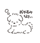 マルチーズのようないぬ（個別スタンプ：13）