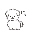 マルチーズのようないぬ（個別スタンプ：21）