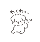 マルチーズのようないぬ（個別スタンプ：24）