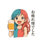 働くデュアル女子の日常（個別スタンプ：15）