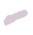 ふきだしのみ 画像挿入用（個別スタンプ：4）