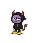 だるい悪魔 るーじぃの日常（個別スタンプ：2）