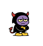 だるい悪魔 るーじぃの日常（個別スタンプ：11）