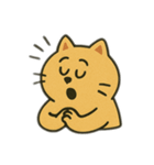 色んな表情する猫（個別スタンプ：1）
