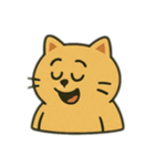 色んな表情する猫（個別スタンプ：4）