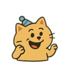 色んな表情する猫（個別スタンプ：7）