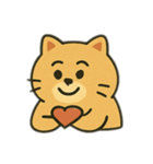 色んな表情する猫（個別スタンプ：12）