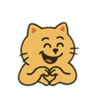 色んな表情する猫（個別スタンプ：13）