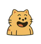 色んな表情する猫（個別スタンプ：21）