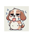 かわいいわんちゃんの日常（個別スタンプ：7）