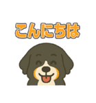 バーニーズ、まさかのセリフで感情表現（個別スタンプ：36）