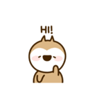 スロービーのふつうの一日（個別スタンプ：1）