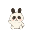ウサギ-おにぎりです（個別スタンプ：1）