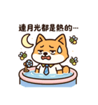 しばの夏、暑さでとろける。（個別スタンプ：17）