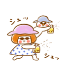 《365日のほんわか言葉2》ハナチャンと猫（個別スタンプ：16）