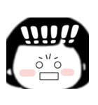 おめめちゃんの文字なし大きい顔のスタンプ（個別スタンプ：6）