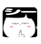 おめめちゃんの文字なし大きい顔のスタンプ（個別スタンプ：7）