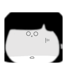 おめめちゃんの文字なし大きい顔のスタンプ（個別スタンプ：11）