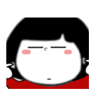 おめめちゃんの文字なし大きい顔のスタンプ（個別スタンプ：21）