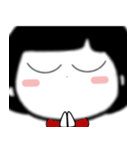 おめめちゃんの文字なし大きい顔のスタンプ（個別スタンプ：22）