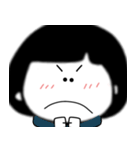 おめめちゃんの文字なし大きい顔のスタンプ（個別スタンプ：24）