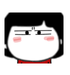 おめめちゃんの文字なし大きい顔のスタンプ（個別スタンプ：28）