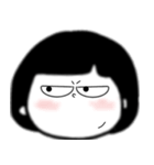おめめちゃんの文字なし大きい顔のスタンプ（個別スタンプ：37）