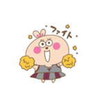 バレーうさぎの返信スタンプ（個別スタンプ：16）