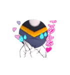 カッコいい絵文字（個別スタンプ：3）