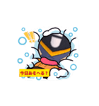 カッコいい絵文字（個別スタンプ：4）