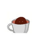 コーヒーとおんなのこ（個別スタンプ：4）