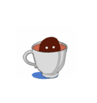 コーヒーとおんなのこ（個別スタンプ：5）