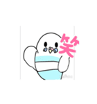 うごく！！！インコちゃんブルーだよ（個別スタンプ：4）