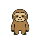 色んな表情するナマケモノ（個別スタンプ：10）